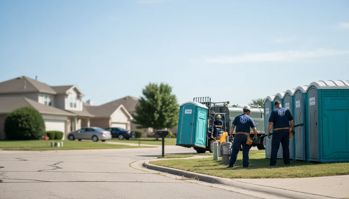 Porta Potty Rental in Clinton, OK near me